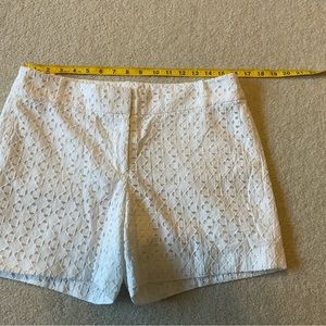 Loft white shorts